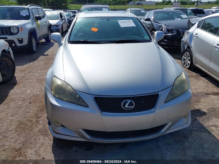2007 Lexus Is 250 VIN: JTHBK262172029883 Lot: 39489464