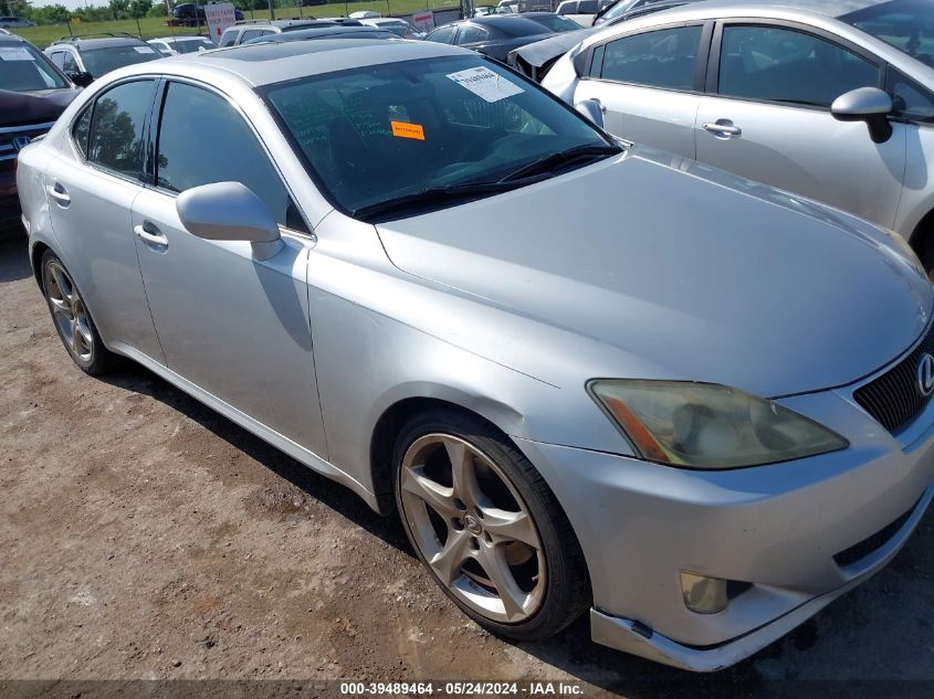2007 Lexus Is 250 VIN: JTHBK262172029883 Lot: 39489464