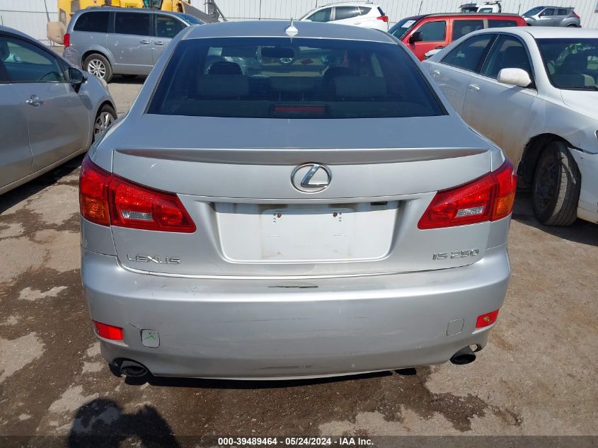 2007 Lexus Is 250 VIN: JTHBK262172029883 Lot: 39489464
