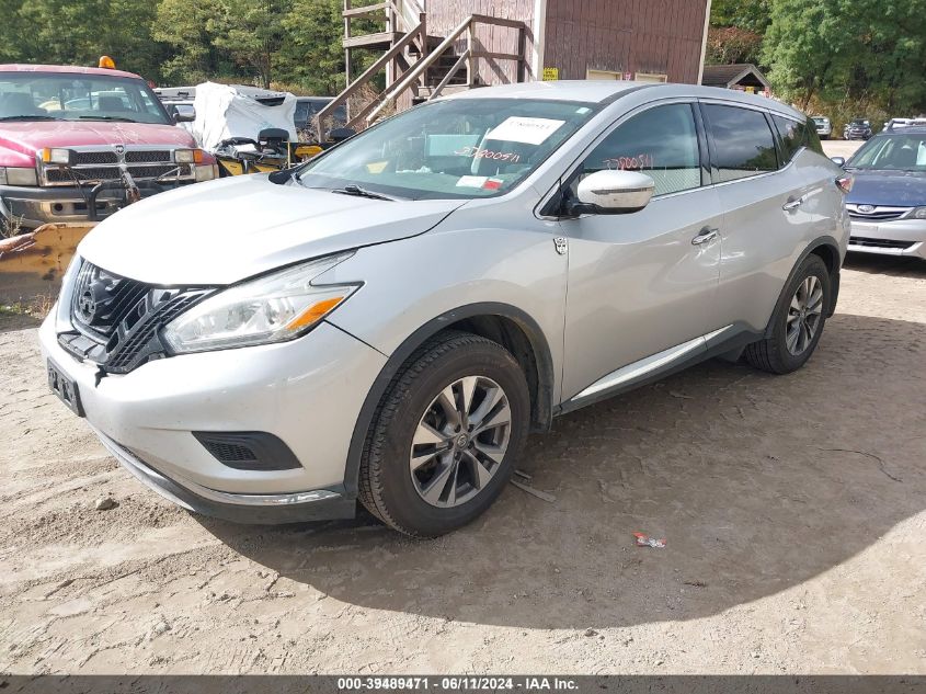 5N1AZ2MH3GN139912 2016 NISSAN MURANO - Image 2