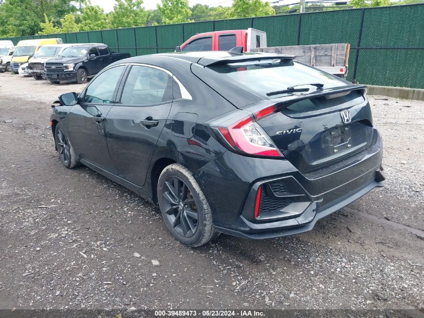 2021 Honda Civic Ex VIN: SHHFK7H64MU421957 Lot: 39489473