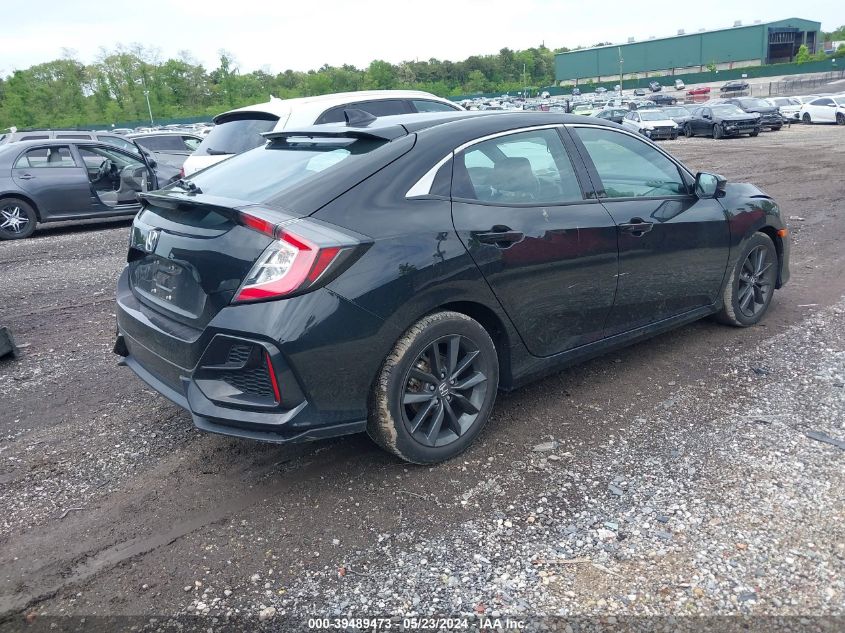 2021 Honda Civic Ex VIN: SHHFK7H64MU421957 Lot: 39489473