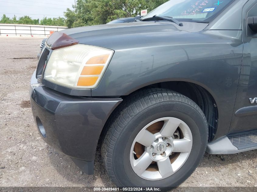 2007 Nissan Armada Se VIN: 5N1BA08A17N721908 Lot: 39489481