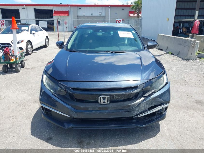 2019 Honda Civic Lx VIN: 19XFC2F69KE038569 Lot: 39489485
