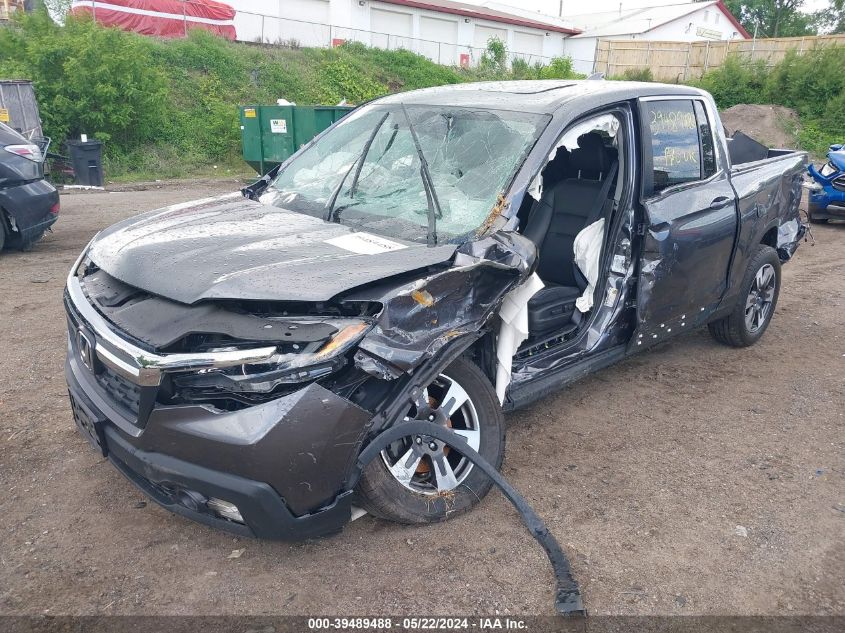 2019 Honda Ridgeline Rtl VIN: 5FPYK3F56KB029709 Lot: 39489488