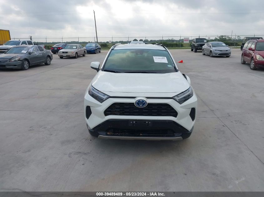 2022 Toyota Rav4 Se Hybrid VIN: JTM16RFV3NJ021324 Lot: 39489489