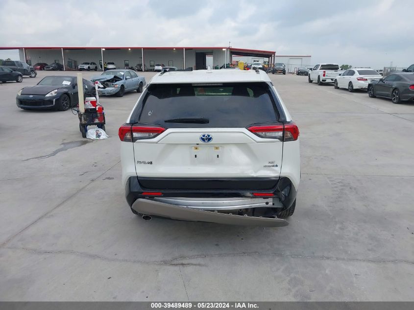 2022 Toyota Rav4 Se Hybrid VIN: JTM16RFV3NJ021324 Lot: 39489489