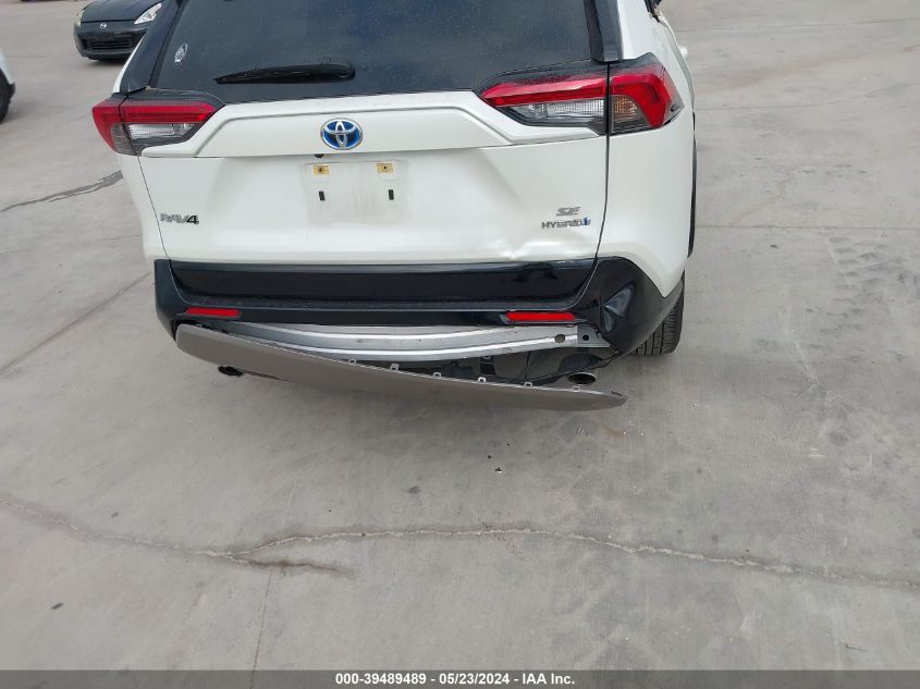 2022 Toyota Rav4 Se Hybrid VIN: JTM16RFV3NJ021324 Lot: 39489489