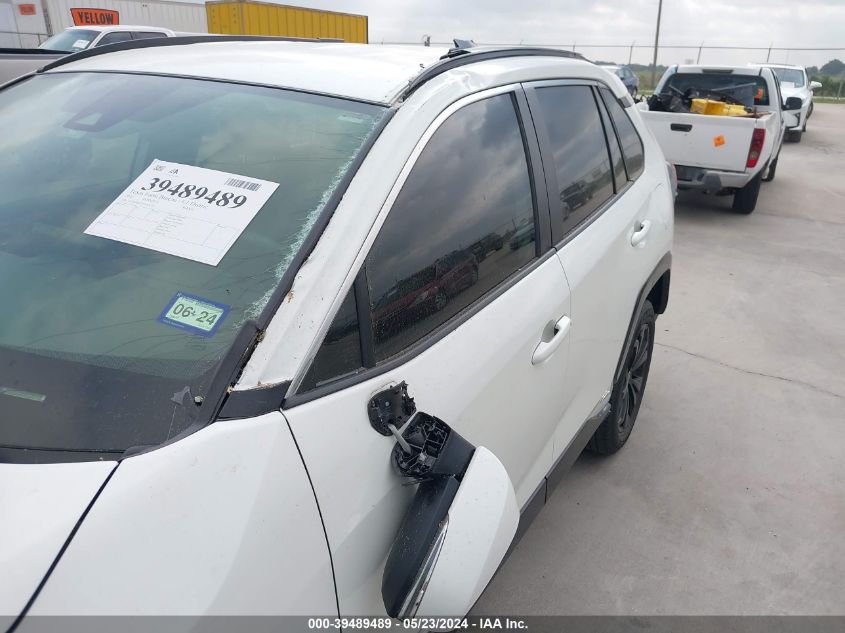 2022 Toyota Rav4 Se Hybrid VIN: JTM16RFV3NJ021324 Lot: 39489489