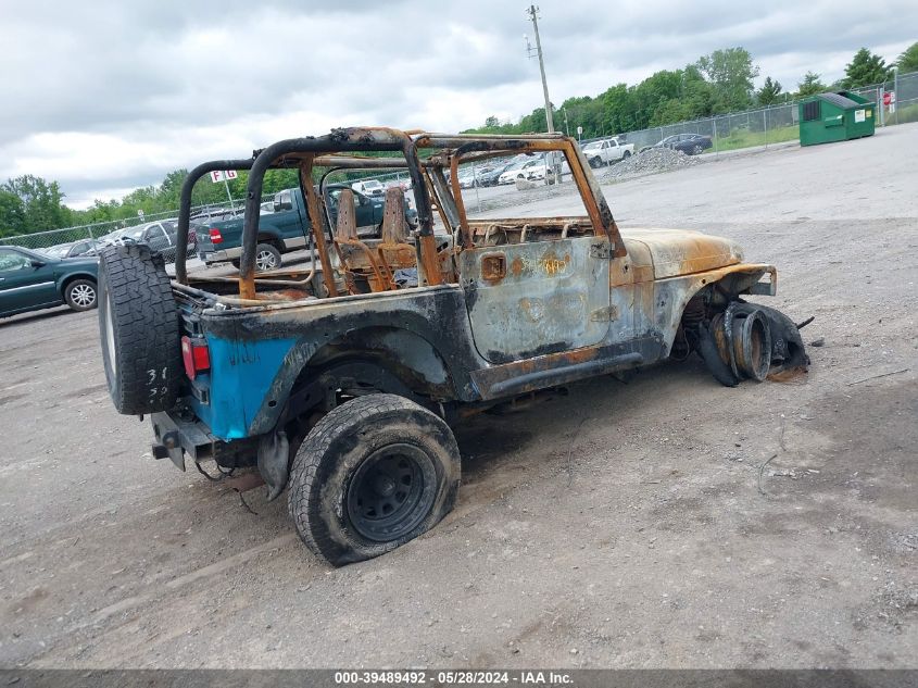 2001 Jeep Wrangler Sahara VIN: 1J4FA59S41P313029 Lot: 39489492