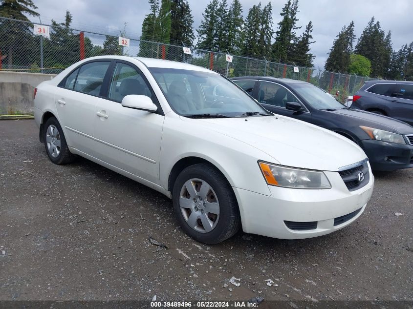 2006 Hyundai Sonata Gl VIN: KMHET46C26A076579 Lot: 39489496