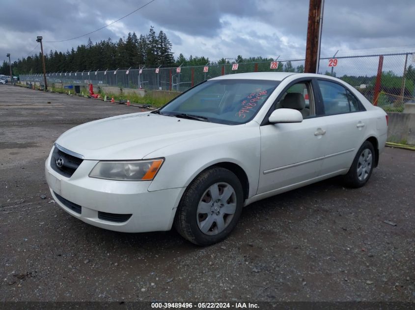 2006 Hyundai Sonata Gl VIN: KMHET46C26A076579 Lot: 39489496