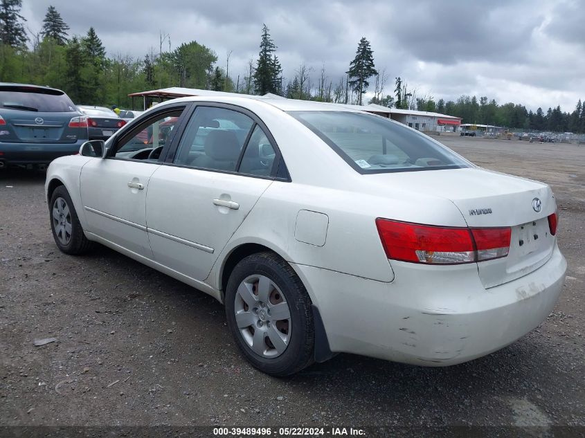 2006 Hyundai Sonata Gl VIN: KMHET46C26A076579 Lot: 39489496