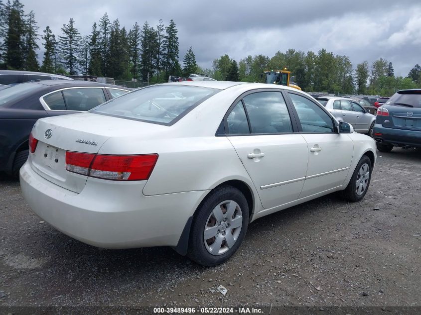 2006 Hyundai Sonata Gl VIN: KMHET46C26A076579 Lot: 39489496