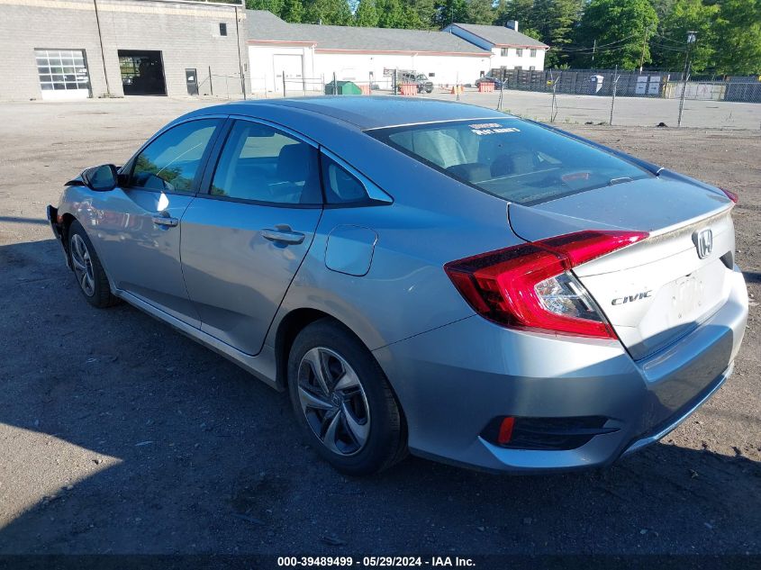 2020 Honda Civic Lx VIN: 2HGFC2F66LH509780 Lot: 39489499