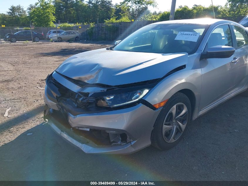 2020 Honda Civic Lx VIN: 2HGFC2F66LH509780 Lot: 39489499