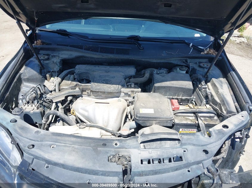 2016 Toyota Camry Se VIN: 4T1BF1FK2GU582297 Lot: 39489500