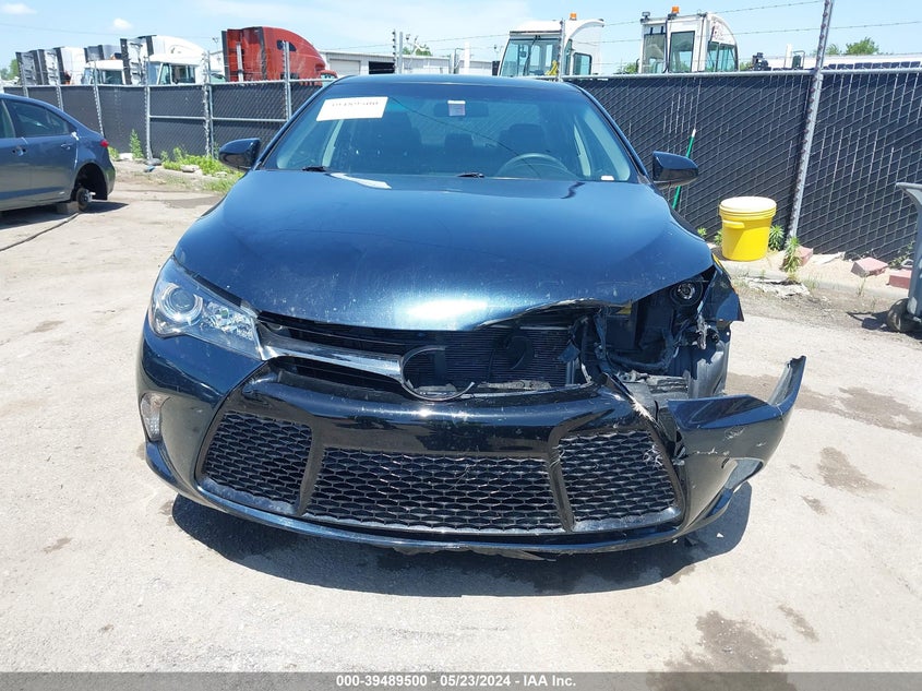 2016 Toyota Camry Se VIN: 4T1BF1FK2GU582297 Lot: 39489500