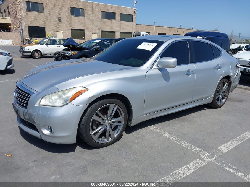 2012 Infiniti M35H VIN: JN1EY1APXCM910092 Lot: 39489501