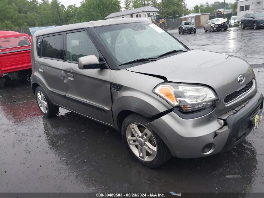 2010 Kia Soul + VIN: KNDJT2A23A7189744 Lot: 39489503