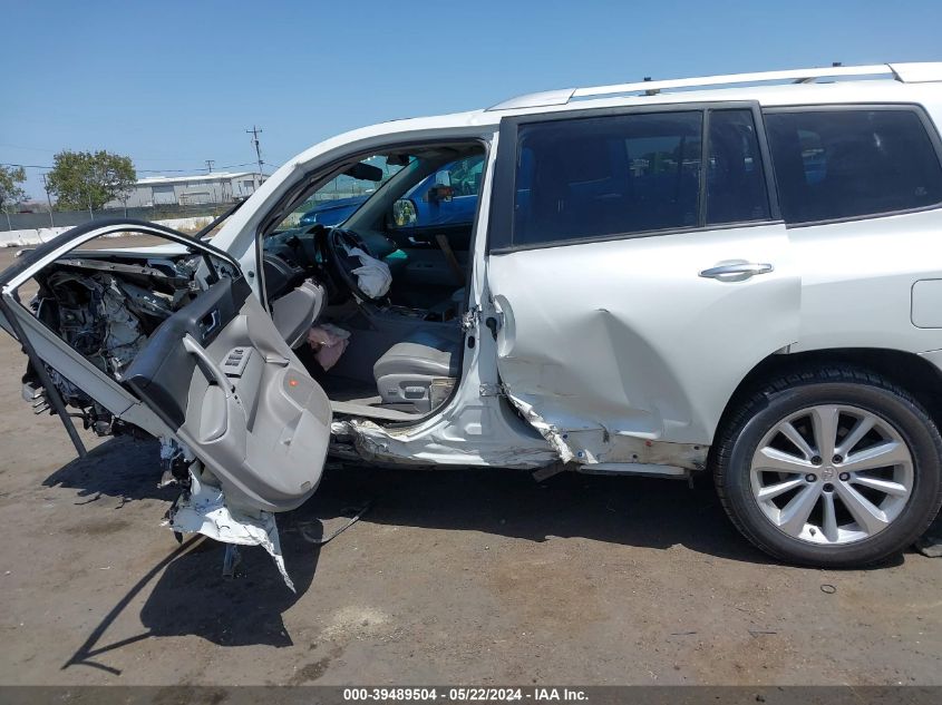 2008 Toyota Highlander Hybrid Limited VIN: JTEEW44A682022157 Lot: 39489504