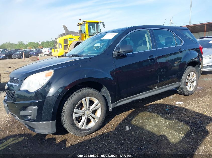 2012 Chevrolet Equinox Ls VIN: 2GNALBEK0C1165581 Lot: 39489509