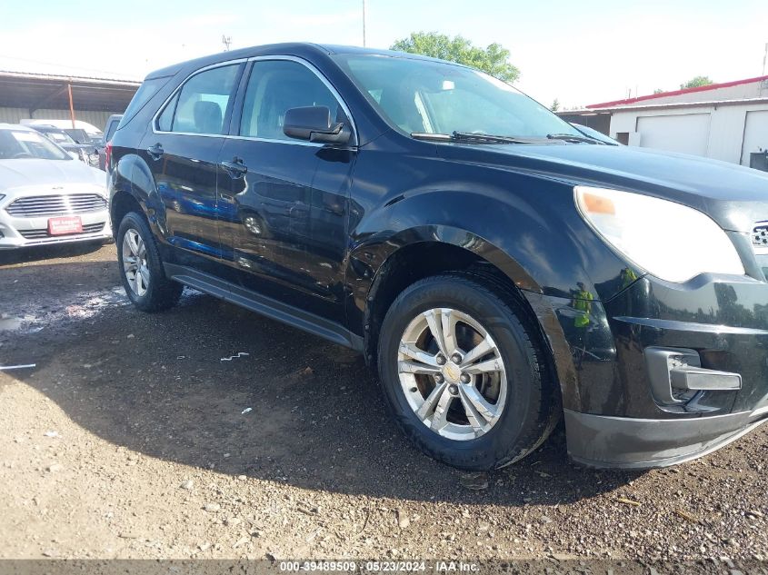 2012 Chevrolet Equinox Ls VIN: 2GNALBEK0C1165581 Lot: 39489509