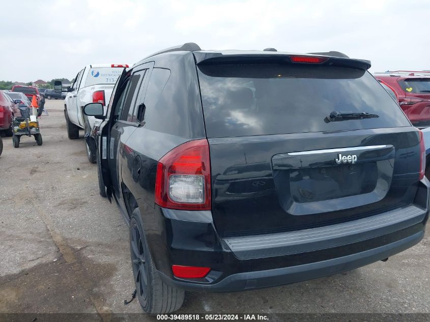 2016 Jeep Compass Sport VIN: 1C4NJCBA6GD743212 Lot: 39489518