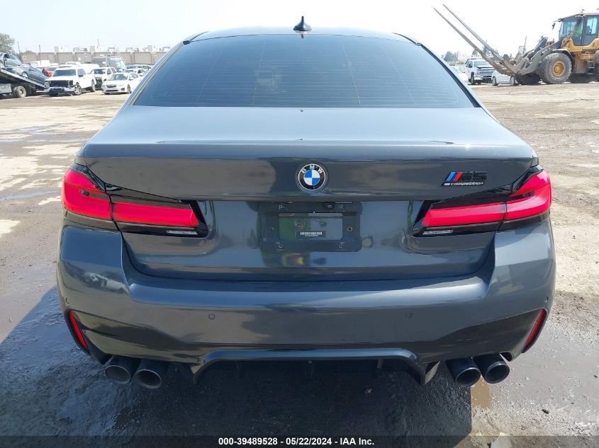 2022 BMW M5 VIN: WBS83CH06NCK21648 Lot: 39489528