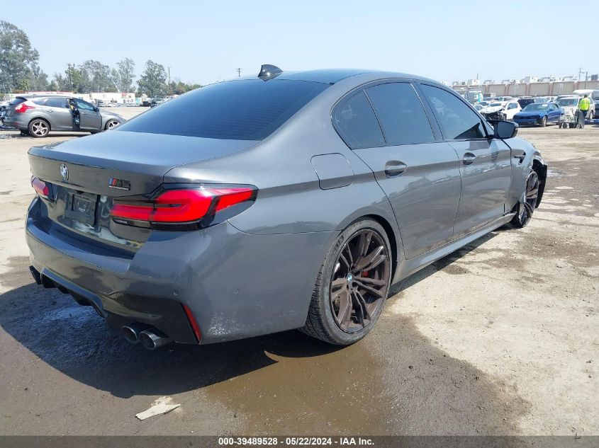 2022 BMW M5 VIN: WBS83CH06NCK21648 Lot: 39489528