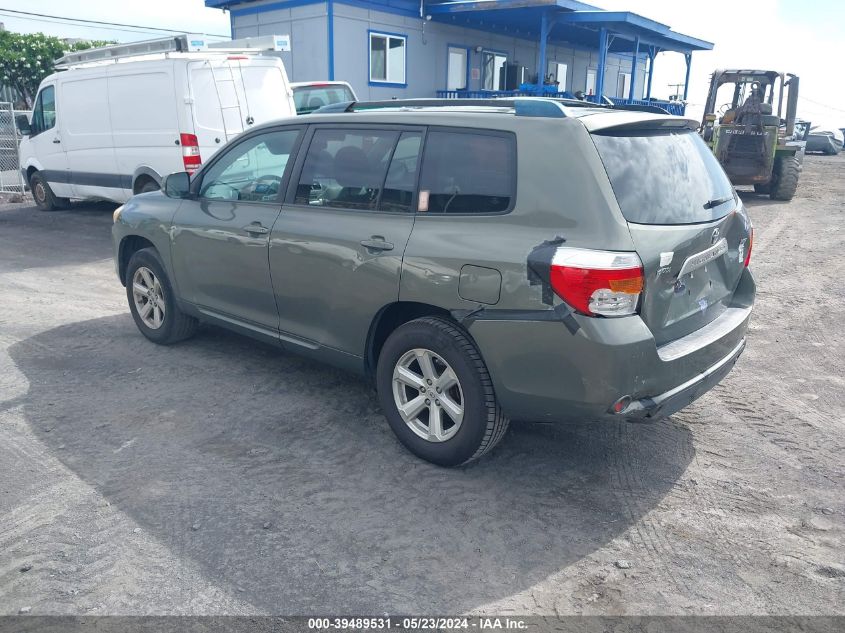 2009 Toyota Highlander VIN: JTEDS41A792079027 Lot: 39489531