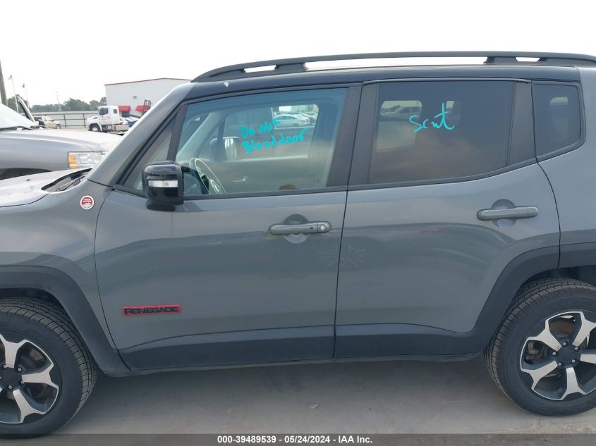 2022 Jeep Renegade Trailhawk 4X4 VIN: ZACNJDC19NPN48673 Lot: 39489539