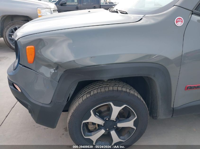 2022 Jeep Renegade Trailhawk 4X4 VIN: ZACNJDC19NPN48673 Lot: 39489539