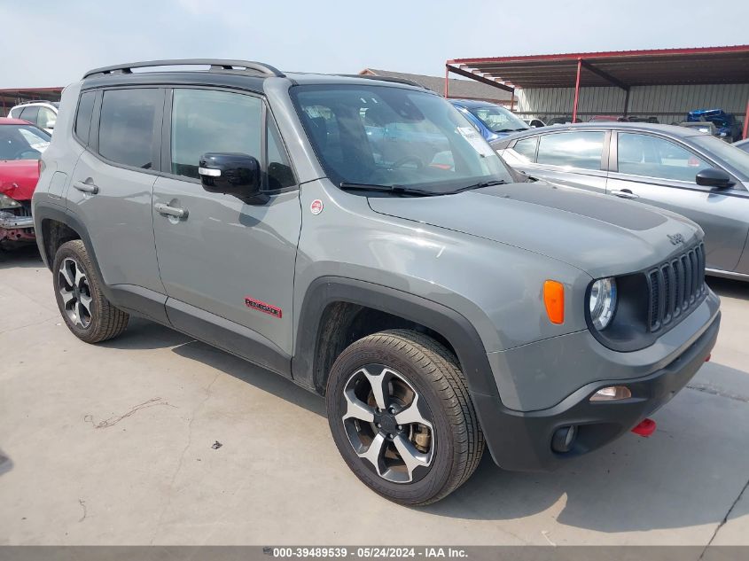 2022 Jeep Renegade Trailhawk 4X4 VIN: ZACNJDC19NPN48673 Lot: 39489539