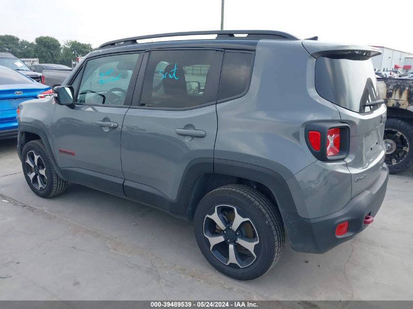 2022 Jeep Renegade Trailhawk 4X4 VIN: ZACNJDC19NPN48673 Lot: 39489539