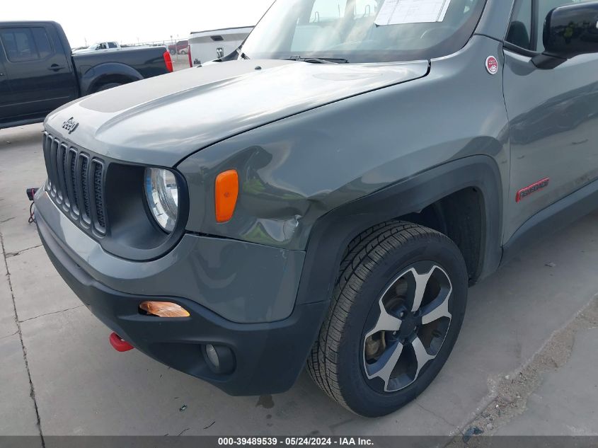 2022 Jeep Renegade Trailhawk 4X4 VIN: ZACNJDC19NPN48673 Lot: 39489539