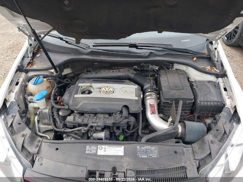 2011 Volkswagen Gti 2-Door VIN: WVWFV7AJ2BW104873 Lot: 39489555
