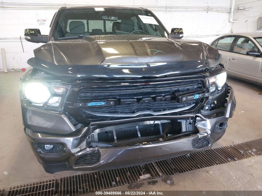 2021 Ram 1500 Big Horn 4X4 5'7 Box VIN: 1C6SRFFT4MN569355 Lot: 39489566