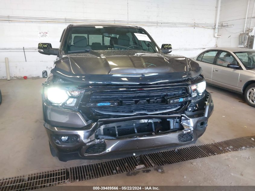 2021 Ram 1500 Big Horn 4X4 5'7 Box VIN: 1C6SRFFT4MN569355 Lot: 39489566