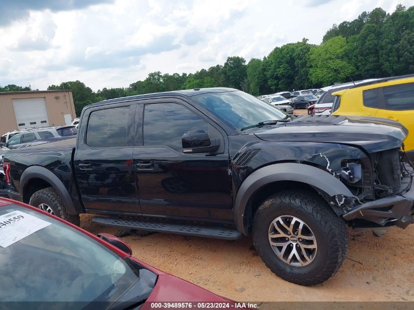 2017 Ford F-150 Raptor VIN: 1FTFW1RG2HFB38825 Lot: 39489576