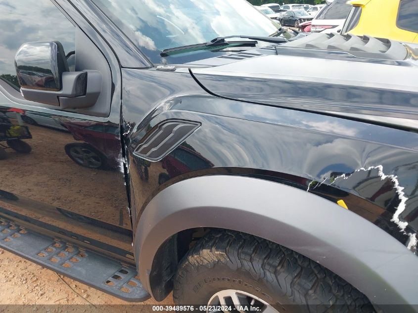 2017 Ford F-150 Raptor VIN: 1FTFW1RG2HFB38825 Lot: 39489576