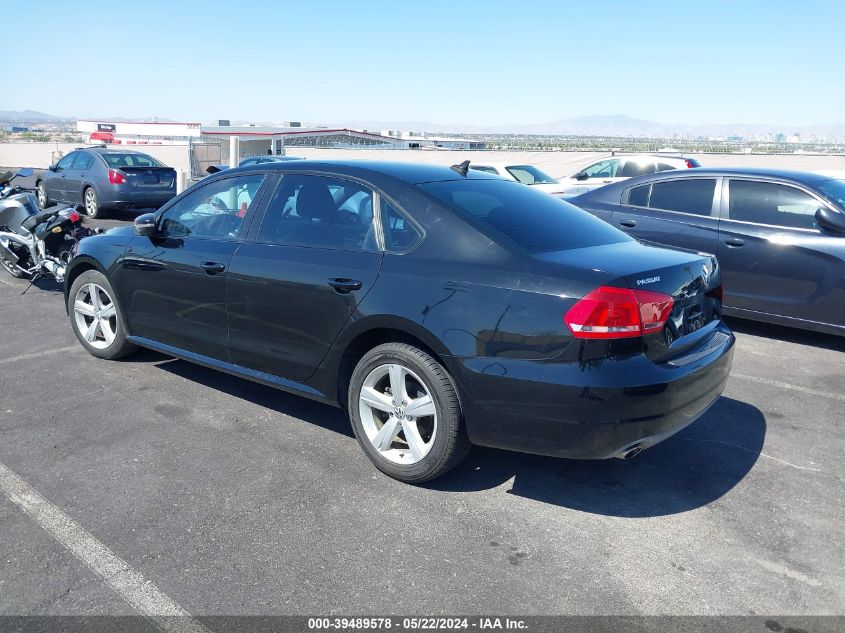 2012 Volkswagen Passat 2.5L Se VIN: 1VWBP7A34CC010312 Lot: 39489578