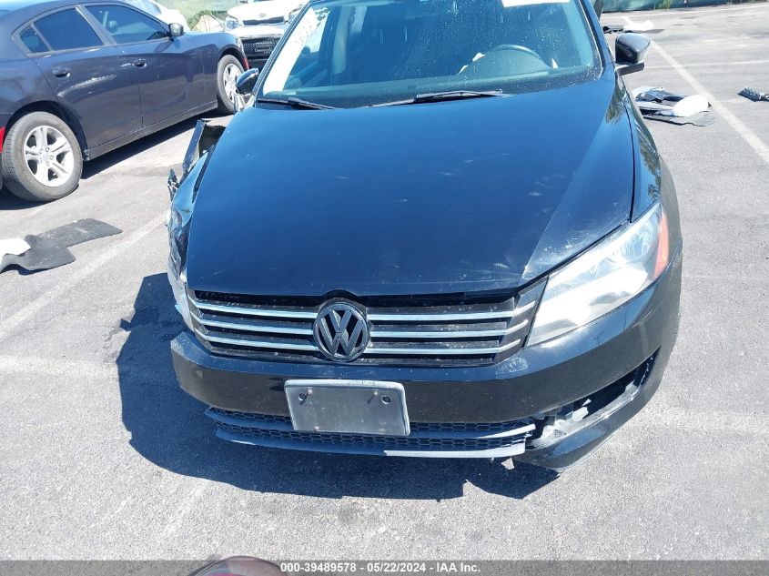 2012 Volkswagen Passat 2.5L Se VIN: 1VWBP7A34CC010312 Lot: 39489578