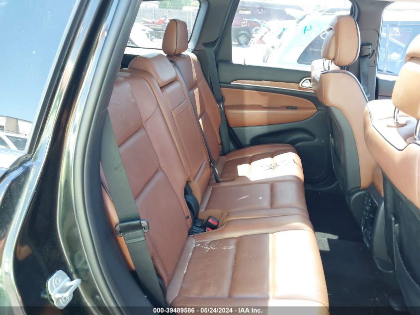 2013 Jeep Grand Cherokee Overland VIN: 1C4RJFCT3DC524678 Lot: 39489586