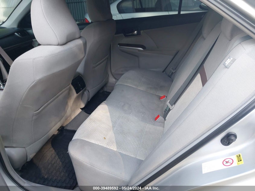 2012 Toyota Camry Xle VIN: 4T1BF1FK9CU063242 Lot: 39489592