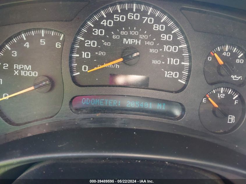 2003 Chevrolet Tahoe Ls VIN: 1GNEK13V83R197018 Lot: 39489595