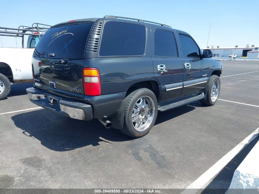 2003 Chevrolet Tahoe Ls VIN: 1GNEK13V83R197018 Lot: 39489595