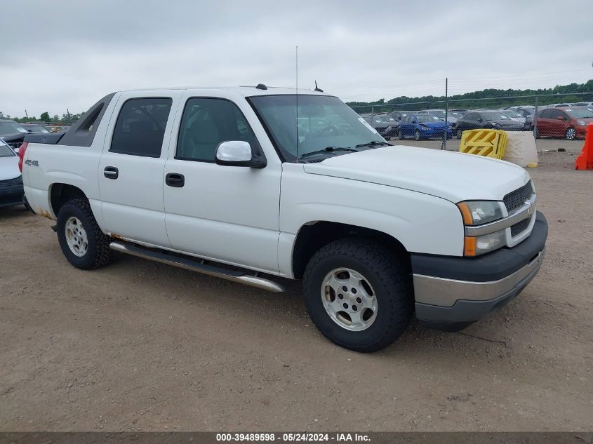 2005 Chevrolet Avalanche 1500 Ls VIN: 3GNEK12ZX5G224775 Lot: 39489598