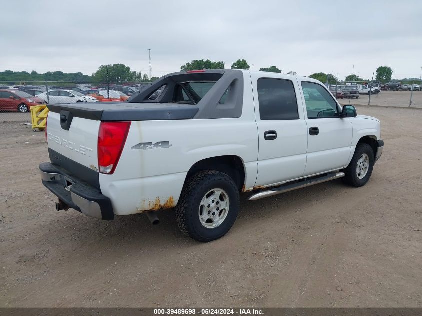 2005 Chevrolet Avalanche 1500 Ls VIN: 3GNEK12ZX5G224775 Lot: 39489598