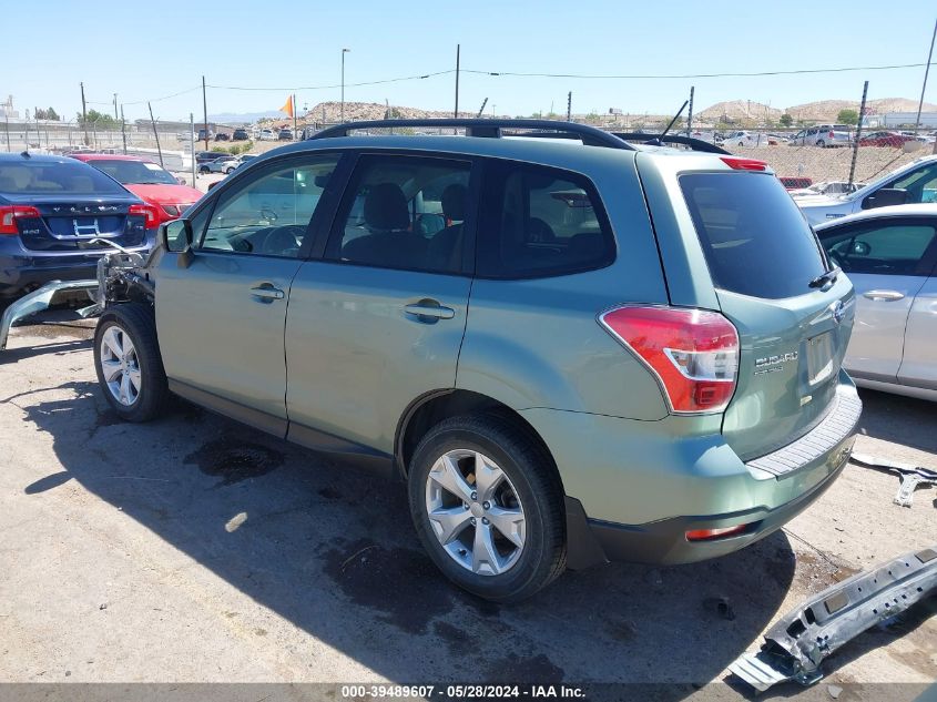 2015 Subaru Forester 2.5I Premium VIN: JF2SJAFC4FH410826 Lot: 39489607